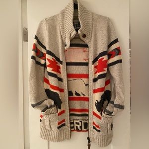 SuperDry zip up sweater